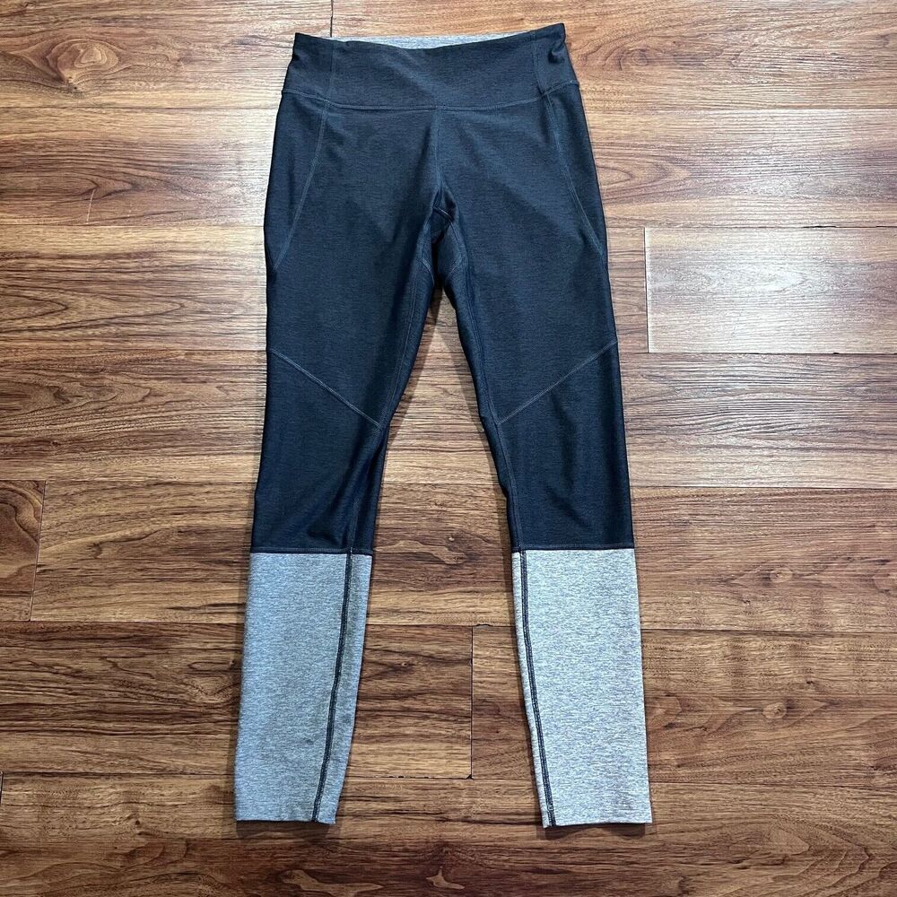 Outdoor Voices Leggings Womens Athleisure Gym Training Workout Black Gray Size S